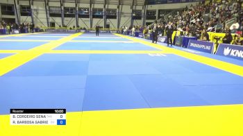 BRUNO CORDEIRO SENA vs RODNEI BARBOSA GABRIEL JR. 2024 World Jiu-Jitsu IBJJF Championship