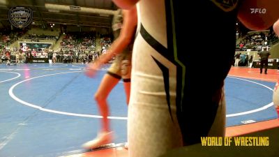 81 lbs Quarterfinal - Charlee Rea, Sedalia Youth Wrestling Club vs Whitney Hensen, Kodiak Attack