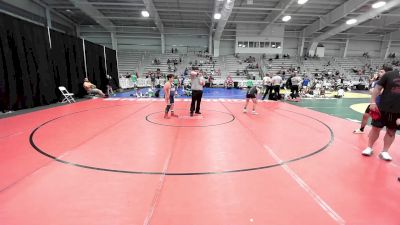 150 lbs Rr Rnd 2 - Daniel Roman, Elite NJ Elem Black vs Dante Solis Rodriguez, Mat Assassins Yellow