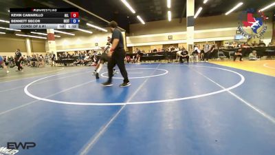 175 lbs Consi Of 8 #1 - Kevin Camarillo, All American Wrestling Club vs Bennett Secor, Best Trained Wrestling