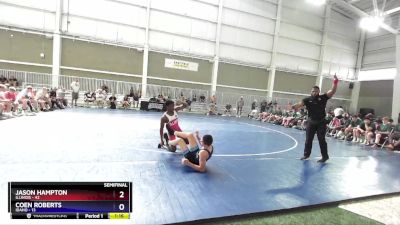 126 lbs Semis & 1st Wrestleback (8 Team) - Jason Hampton, Illinois vs Coen Roberts, Idaho