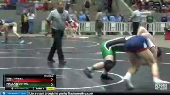 A 160 lbs Semifinal - Will Parcel, Page vs Maclain Otting, East Hamilton