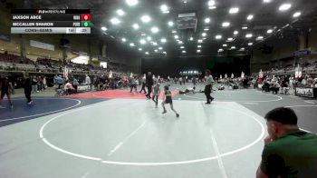 61 lbs Consolation - Jaxson Arce, Ridge WC vs McCallen Sharon, Pueblo County WC