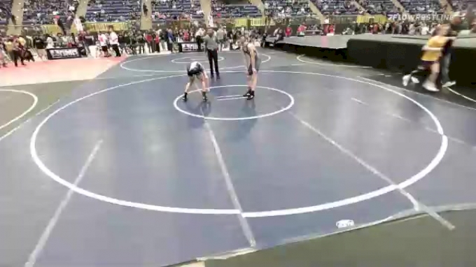 115 lbs Round Of 32 - Oliver Wakkinen, Severance Middle School vs Chris ...
