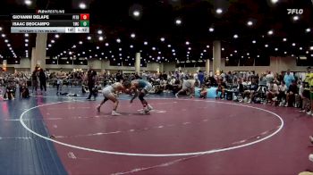 132 lbs Round 1 (32 Team) - Isaac DeOcampo, Team Mat Clash vs Giovanni Delape, Florida Pittbulls