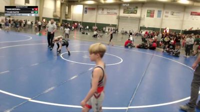 70 lbs Semifinal - Tyler Faltys, Howells-Dodge vs Greg Mitchell, Thayer Central