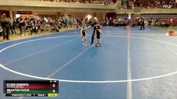 40 lbs Cons. Round 2 - Kyzer Roberts, FMT/MCW Red Bull vs Braxton Fuchs, ACGC