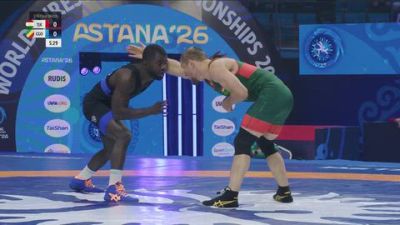 65 kg Qualif. - Abdulmazhid Kudiev, Tajikistan vs Raby Bapelekia, Congo