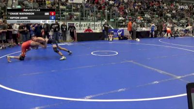 126 lbs Quarters - Chase Watkinson, Immortal Athletics Wrestling Club vs Kipton Lewis