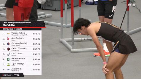 Men's 800m Invite, Finals 15