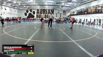 125 lbs Round 3 (6 Team) - Brock Blankenhorn, Ohio Northern vs Zach Phifer, Adrian