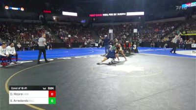 190 lbs Consi Of 16 #1 - Deshon Moore, Lassen vs Simon Arredondo, Bullard