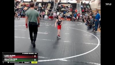 64 lbs Cons. Semi - Braxton Rice, Carolina Reapers vs Luke Glenn, Nations Ford