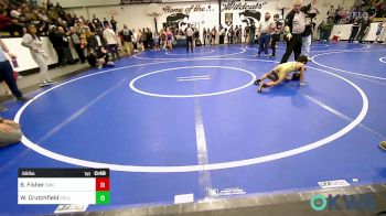 55 lbs Final - Beau Fisher, Salina Wrestling Club vs William Crutchfield, Collinsville Cardinal Youth Wrestling