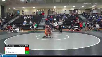 126 lbs Cons. Round 3 - Andrew Collier, Cushing Wrestling vs Craig Omozeje, Team Central Wrestling Club