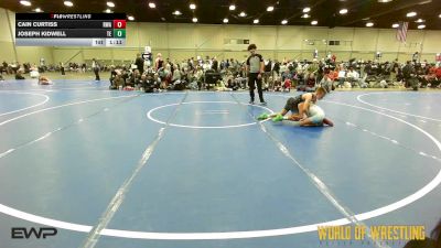 80 lbs Rr Rnd 2 - Cain Curtiss, Roundtree 9U vs Joseph Kidwell, Tulsa Elite 9U