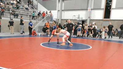 108 lbs Cons. Quarters - Kanyon Mahugh, Colville Hawks WC vs Ahryan Garcia, Tri City Savage Wrestling Club