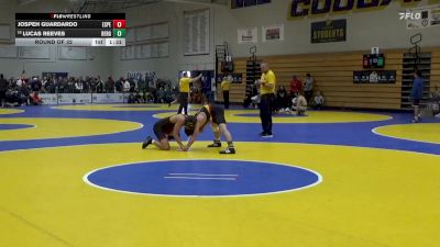 135 lbs Round Of 32 - Jospeh Guardardo, Esperanza vs Lucas Reeves, Bergen Catholic (NJ)
