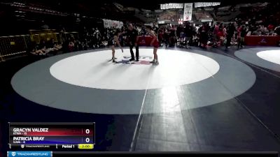 110 lbs Round 3 (4 Team) - Gracyn Valdez, KTWA vs Patricia Bray, SJWA