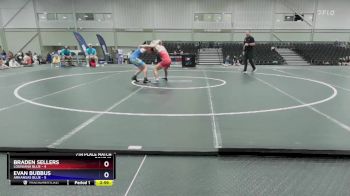 132 lbs Placement Matches (8 Team) - Braden Sellers, Louisiana Blue vs Evan Bubbus, Arkansas Blue