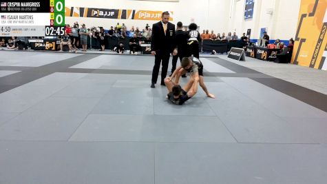 Crispin Manigross vs Isaiah Martins 2026 PBJJF Pan American Jiu-Jitsu Championships