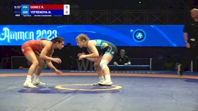 53 kg 1/2 Final - Katie Gomez, United States vs Mariia Yefremova, Ukraine