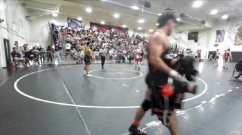 165 lbs Champ. Round 2 - Wyatt Clayton, Lancaster vs Kevin Cuellar, Anaheim