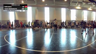 67 lbs Cons. Round 2 - Zack Bednarczyk, Hanover Hawkeye Youth Wrestlin vs Rito Baca, Witchduck Training Facility