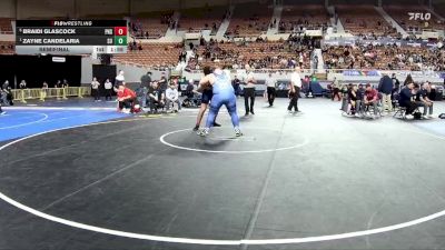 285-D1 Semifinal - Zayne Candelaria, Sunnyside High School vs Braidi Glascock, Perry High School