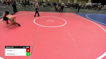 132 lbs Round Of 16 - Layronz Fraser, Granite WC vs Jaime Rodriguez, Explorer WC