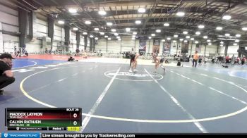 115 lbs Rd# 10- 4:00pm Saturday Final Pool - Calvin Rathjen, Iowa Black vs Maddox Laymon, Team Ohio