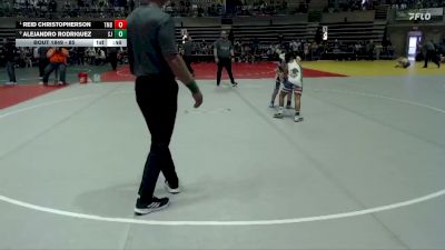 85 lbs Cons. Semi - Reid Christopherson, TMBWWG vs Alejandro Rodriguez, St. James/Madelia