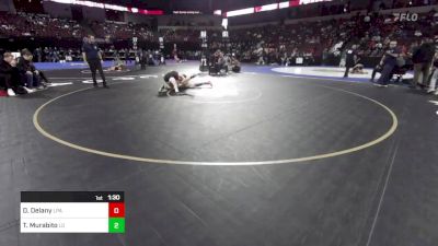 138 lbs Round Of 32 - Dylan Delany, Las Plumas (NS) vs Timothy Murabito, Los Gatos (CC)