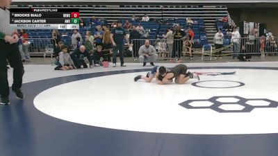 77 lbs Semis - Brooks Bialo, Bad Karma Wrestling Club vs Jackson Carter, Avon Wrestling Club