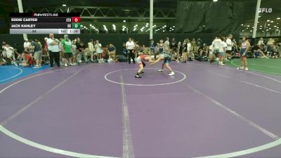 84 lbs Round 2 (6 Team) - Eddie Carter, Steller Trained Bossk vs Jack Kahley, Keystone Krush