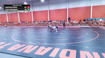 149 lbs Semifinal - Cole Karasinski, Cornerstone vs Marlone Kirksy, Indiana Tech