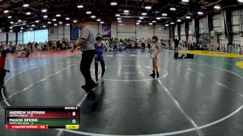 64 lbs Rd# 8- 12:30pm Saturday Final Pool - Mason Simons, Maryland GOLD vs Andrew Huffman, Untouchables