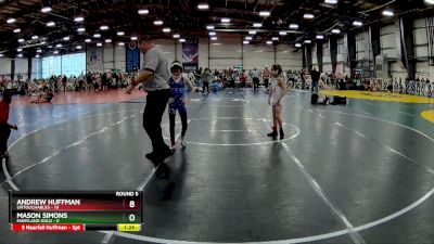 64 lbs Rd# 8- 12:30pm Saturday Final Pool - Mason Simons, Maryland GOLD vs Andrew Huffman, Untouchables