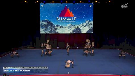 MB Elite Cheer - Blackout [2026 L3 Junior - Flex - D2 - Small - B Finals] 2026 The D2 Summit