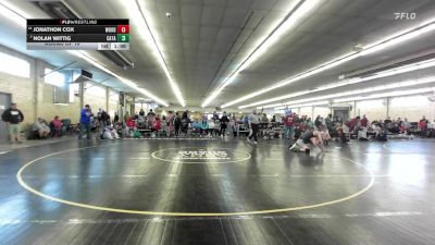 171 lbs Round Of 16 - Jonathon Cox, Woodhull vs Nolan Wittig, Catawissa