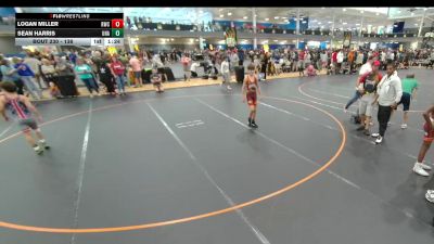 138 lbs Champ. Round 2 - Sean Harris, Unattached vs Logan Miller, Riverdale