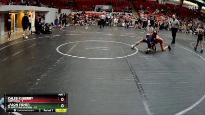 76 lbs Round 3 (8 Team) - Jason Fisher, CP Wrestling Academy vs Caleb Kuberry, Westshore