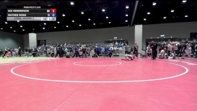 113 lbs Cons. Round 3 - Ian Henderson, MO vs Hayden Ross, TX