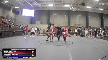 160 lbs Cons. Semi - Arieana Bacon, Huntingdon vs Kami Ratcliff, Unattached-Rio