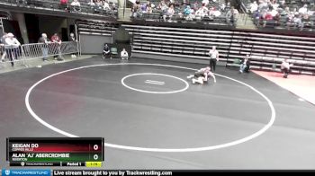 129 lbs Cons. Round 3 - Keigan Do, Copper Hills vs Alan `aj` Abercrombie, Riverton