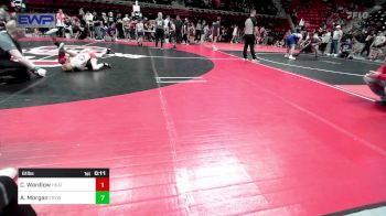 61 lbs Consi Of 8 #2 - Lukus Reyes, Pawhuska Elks Takedown vs Ace Landtiser, Owasso Takedown Club