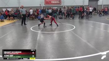 63 lbs Cons. Round 5 - Brandt McCormick, Red Lion Wrestling Club vs Kyrie Diep, Scanlan Wrestling Academy