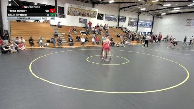 184 lbs Semifinal - Mike Taheny, Wabash vs Doug Dittmer, Georgetown (KY)