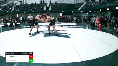 285 lbs Cons. Semi - Ira Jenkins, Michigan vs Josh Terrill, Michigan State