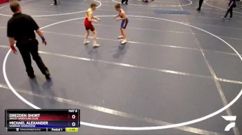 117 lbs Round 1 - Drezden Short, Simley Wrestling Club vs Michael Alexander, Warrior Warehouse